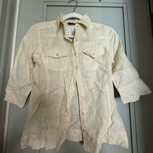 Max Mara Weekend linen blouse